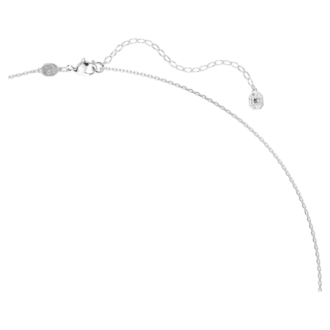 Pendentif et broche Ariana Grande X Swarovski : perle de cristal, tailles variées, libellule, blanc, plaqué rhodium Pendentif et broche Ariana Grande X Swarovski : perle de cristal, tailles variées, libellule, blanc, plaqué rhodium