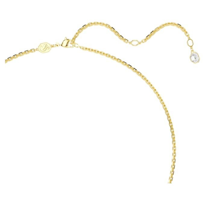 Pendentif et broche Idyllia, tailles variées, fleur, multicolore, plaqué or Pendentif et broche Idyllia, tailles variées, fleur, multicolore, plaqué or