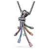 Pendentif et broche Matrix, tailles variées, bouquet, multicolore, plaqué ruthénium Pendentif et broche Matrix, tailles variées, bouquet, multicolore, plaqué ruthénium