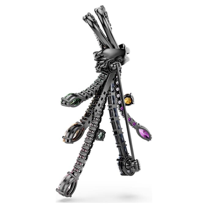 Pendentif et broche Matrix, tailles variées, bouquet, multicolore, plaqué ruthénium Pendentif et broche Matrix, tailles variées, bouquet, multicolore, plaqué ruthénium