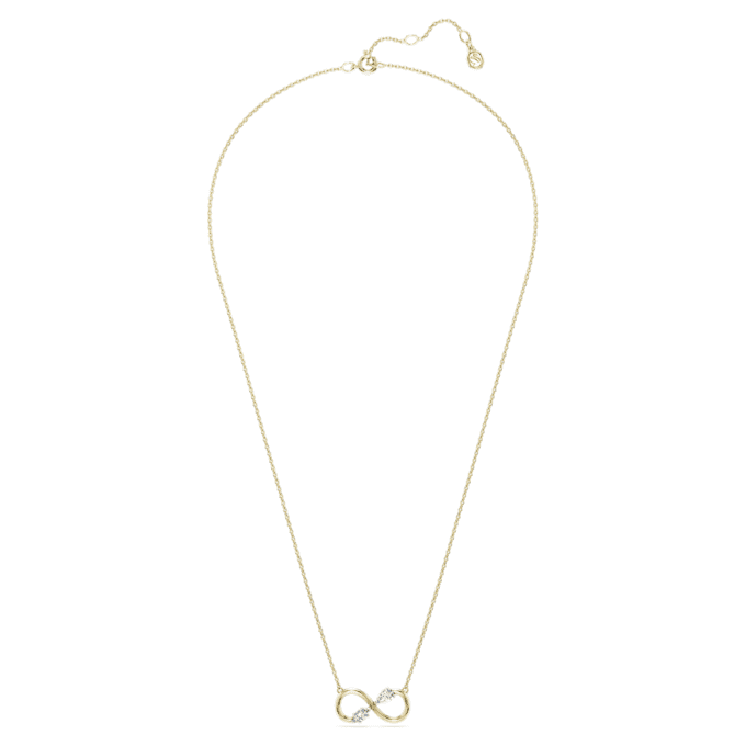 Pendentif Eternity avec diamants synthétiques de 0,35 ct au total, formes variées, or jaune 14 carats Pendentif Eternity avec diamants synthétiques de 0,35 ct au total, formes variées, or jaune 14 carats