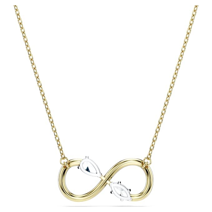 Pendentif Eternity avec diamants synthétiques de 0,35 ct au total, formes variées, or jaune 14 carats Pendentif Eternity avec diamants synthétiques de 0,35 ct au total, formes variées, or jaune 14 carats