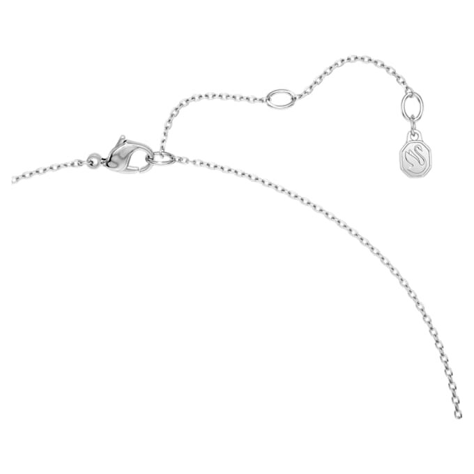 Pendentif Eternity avec diamants synthétiques de 0,5 ct au total, en forme de cœur, en argent sterling Pendentif Eternity avec diamants synthétiques de 0,5 ct au total, en forme de cœur, en argent sterling