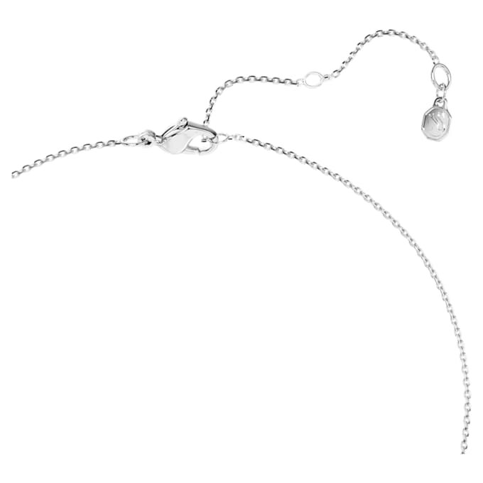 Pendentif Eternity avec diamants synthétiques de 0,5 ct au total, forme ronde, argent sterling Pendentif Eternity avec diamants synthétiques de 0,5 ct au total, forme ronde, argent sterling