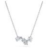 Pendentif Galaxy avec diamants synthétiques, 0,82 ct au total, formes variées, argent sterling Pendentif Galaxy avec diamants synthétiques, 0,82 ct au total, formes variées, argent sterling