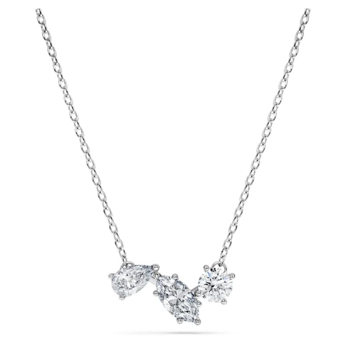 Pendentif Galaxy avec diamants synthétiques, 0,82 ct au total, formes variées, argent sterling Pendentif Galaxy avec diamants synthétiques, 0,82 ct au total, formes variées, argent sterling