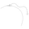 Pendentif Hyperbola, taille ronde, blanc, plaqué rhodium Pendentif Hyperbola, taille ronde, blanc, plaqué rhodium