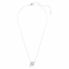 Pendentif Idyllia, tailles variées, cœur avec flèche, blanc, finition métaux mélangés Pendentif Idyllia, tailles variées, cœur avec flèche, blanc, finition métaux mélangés