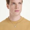 Pendentif Idyllia, tailles variées, cœur avec flèche, blanc, finition métaux mélangés Pendentif Idyllia, tailles variées, cœur avec flèche, blanc, finition métaux mélangés