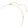Pendentif Idyllia, tailles variées, cœur, blanc, plaqué or Pendentif Idyllia, tailles variées, cœur, blanc, plaqué or
