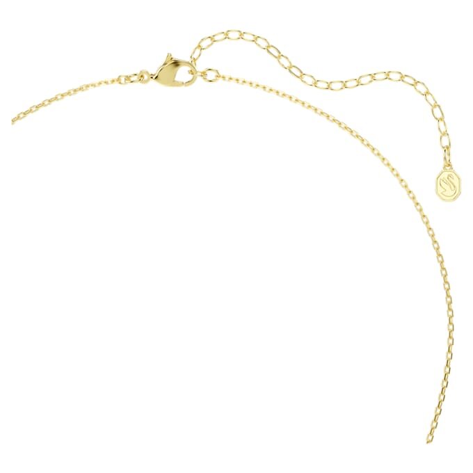 Pendentif Idyllia, tailles variées, cœur, rose, plaqué or Pendentif Idyllia, tailles variées, cœur, rose, plaqué or
