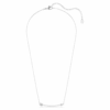 Pendentif Idyllia, tailles variées, flèche, blanc, plaqué rhodium Pendentif Idyllia, tailles variées, flèche, blanc, plaqué rhodium