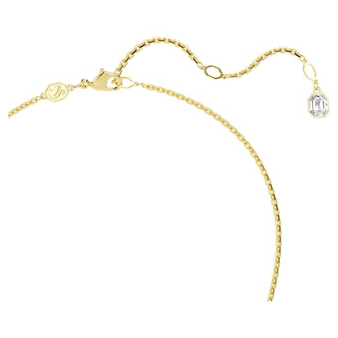 Pendentif Idyllia, tailles variées, fleur, multicolore, plaqué or