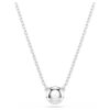 Pendentif Imber, taille ronde, blanc, plaqué rhodium Pendentif Imber, taille ronde, blanc, plaqué rhodium
