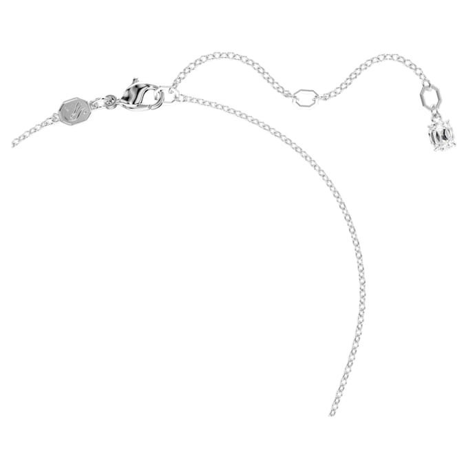 Pendentif Insigne, tailles variées, croix, blanc, plaqué rhodium Pendentif Insigne, tailles variées, croix, blanc, plaqué rhodium
