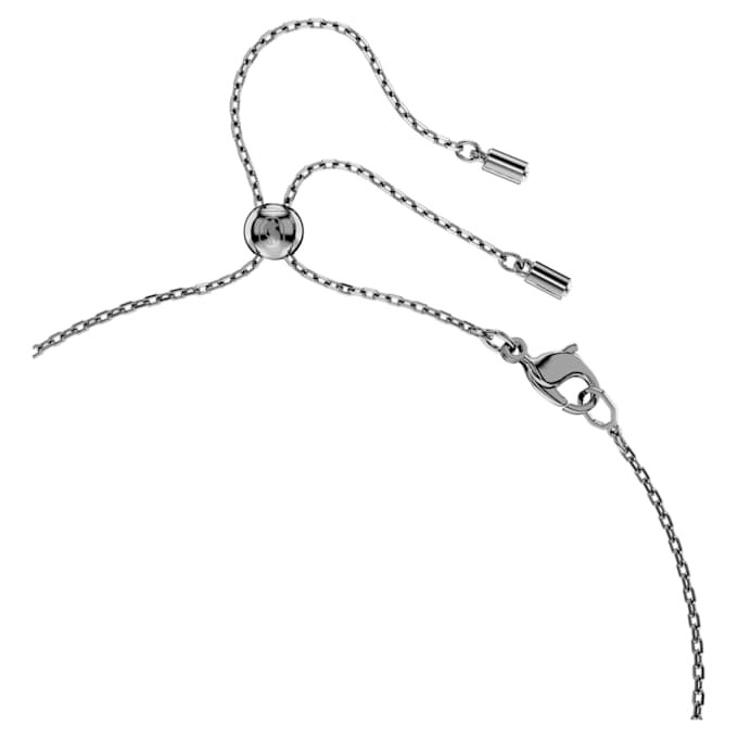 Pendentif Mesmera, tailles variées, gris, plaqué ruthénium Pendentif Mesmera, tailles variées, gris, plaqué ruthénium