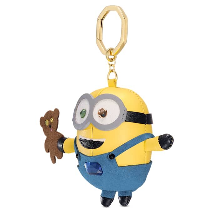 Pendentif pour sac Minions multicolore, plaqué or Pendentif pour sac Minions multicolore, plaqué or