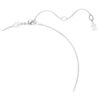 Pendentif serpent à tailles variées, Année du serpent, blanc, plaqué rhodium Pendentif serpent à tailles variées, Année du serpent, blanc, plaqué rhodium