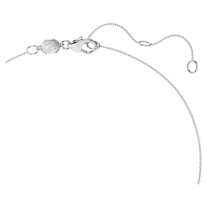 Pendentif solitaire Eternity avec diamants synthétiques, 1 ct au total, forme ronde, or blanc 14 carats Pendentif solitaire Eternity avec diamants synthétiques, 1 ct au total, forme ronde, or blanc 14 carats