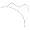 Pendentif Sublima blanc, plaqué rhodium Pendentif Sublima blanc, plaqué rhodium