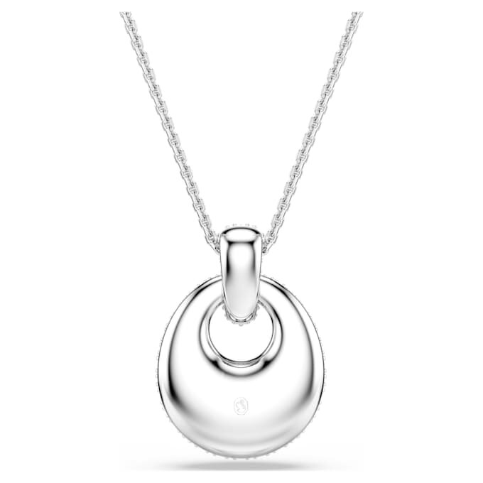 Pendentif Sublima blanc, plaqué rhodium Pendentif Sublima blanc, plaqué rhodium