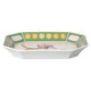 Plateau Idyllia en porcelaine, motif imprimé de cristaux, moucherolle, grand format, multicolore Plateau Idyllia en porcelaine, motif imprimé de cristaux, moucherolle, grand format, multicolore