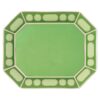 Plateau Signum en porcelaine, grand format, vert Plateau Signum en porcelaine, grand format, vert