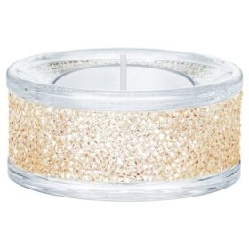 Porte-bougie Shimmer, teinte dorée