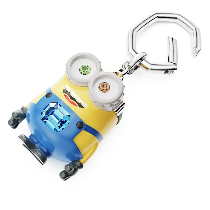 Porte-clés Minions Bob multicolore, en acier inoxydable Porte-clés Minions Bob multicolore, en acier inoxydable
