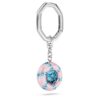 Porte-clés rond, multicolore, plaqué rhodium Porte-clés rond, multicolore, plaqué rhodium