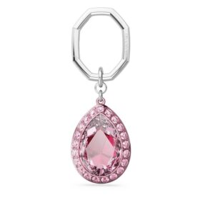 Porte-clés taille poire, rose Porte-clés taille poire, rose
