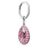 Porte-clés taille poire, rose Porte-clés taille poire, rose