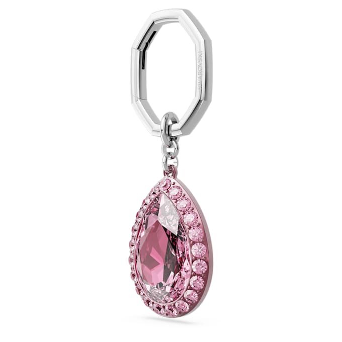 Porte-clés taille poire, rose Porte-clés taille poire, rose