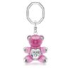 Porte-clés Teddy Bear, rose, plaqué rhodium Porte-clés Teddy Bear, rose, plaqué rhodium