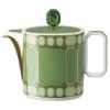 Pot à crème Signum en porcelaine, vert
