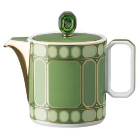Pot à crème Signum en porcelaine, vert