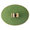 Pot à crème Signum en porcelaine, vert