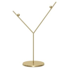 Présentoir à décorations doré