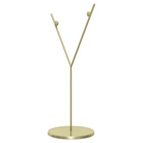 Présentoir à décorations doré
