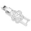 Rallonge Ariana Grande X Swarovski blanche, plaquée rhodium Rallonge Ariana Grande X Swarovski blanche, plaquée rhodium
