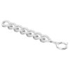 Rallonge Dextera blanche, plaquée rhodium Rallonge Dextera blanche, plaquée rhodium
