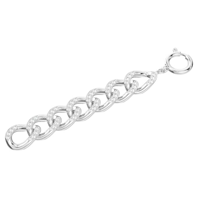 Rallonge Dextera blanche, plaquée rhodium Rallonge Dextera blanche, plaquée rhodium