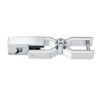 Rallonge Imber Emily Tennis, taille ronde, blanche, plaquée rhodium Rallonge Imber Emily Tennis, taille ronde, blanche, plaquée rhodium