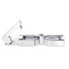 Rallonge Imber Emily Tennis, taille ronde, blanche, plaquée rhodium Rallonge Imber Emily Tennis, taille ronde, blanche, plaquée rhodium