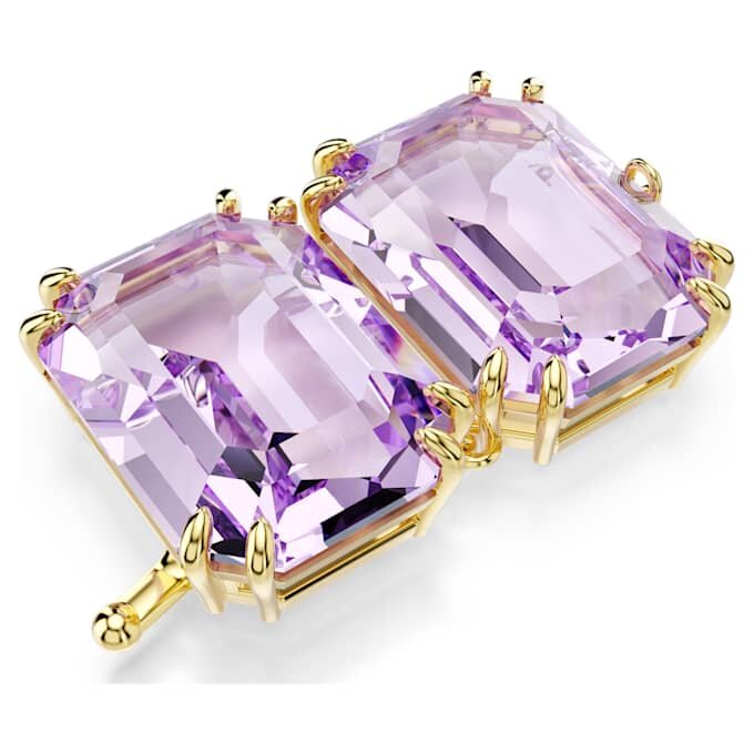 Rallonge Millenia, taille octogonale, violette, plaquée or Rallonge Millenia, taille octogonale, violette, plaquée or