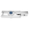 Rallonge Una Angelic, taille ronde, bleue, plaquée rhodium Rallonge Una Angelic, taille ronde, bleue, plaquée rhodium