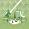 Assiette plate Signum en porcelaine, verte Assiette plate Signum en porcelaine, verte