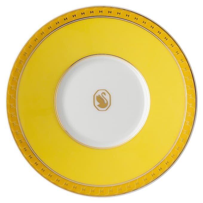 Tasse à expresso Signum avec soucoupe, en porcelaine, jaune Tasse à expresso Signum avec soucoupe, en porcelaine, jaune