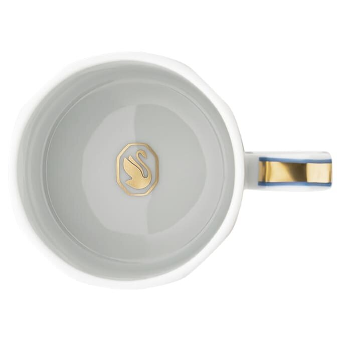 Tasse à expresso Signum avec soucoupe, en porcelaine, bleue Tasse à expresso Signum avec soucoupe, en porcelaine, bleue