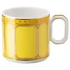 Tasse à expresso Signum avec soucoupe, en porcelaine, jaune Tasse à expresso Signum avec soucoupe, en porcelaine, jaune